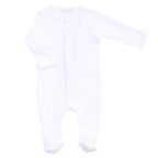 Picot Trim Footie Set