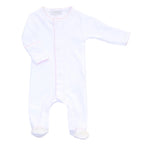 Picot Trim Footie Set