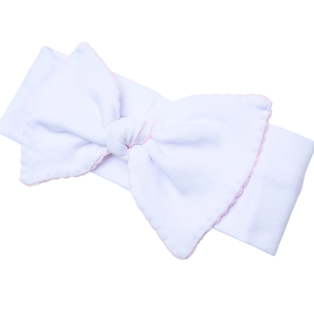Picot Trim Footie Set