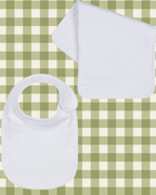Bib and Burp Cloth Set